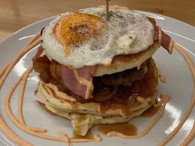 Pancakes Αλμυρά